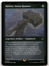 mjolnir mtg card Mjolnir, Storm Hammer [Assassin's Creed] main image 0