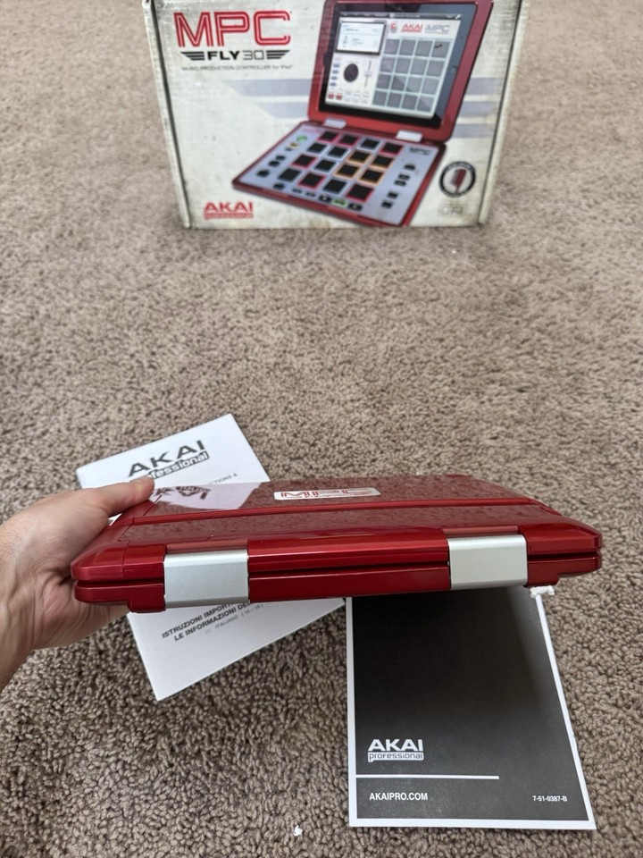 Akai MPC Fly 30 Music Production Controller For iPad w/Box Power Supply ...