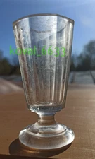 Antique Imperial Russia faceted SHOT GLASS CUP for vodka LAFITNIK original 1910