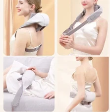 8D Deep Kneading  Trapezius Wireless Shiatsu Neck & Shoulder Massager