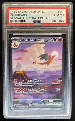 2023 Pokemon SV 151 Charizard ex Special Illustration Rare #199/165 PSA 10