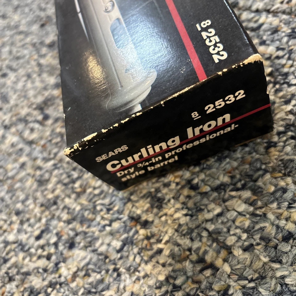 "RIZADOR VINTAGE SEARS ROEBUCK Seco 3/4"" NUEVO EN CAJA 2532 Completo Años 80 90 Pro" Foto 3 de 4