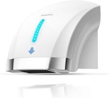 modunful Electric Heated Automatic Hand Dryers for Toilets Commercial, Extra(LW)