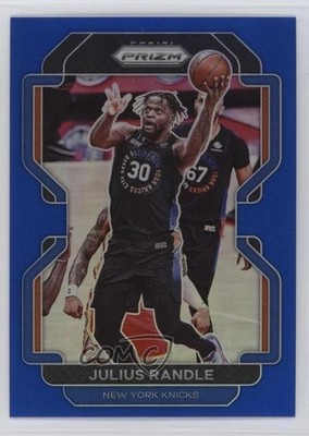 2021-22 Panini Prizm Blue Prizm 172/199 Julius Randle #85 0a4r