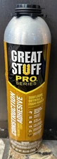 GREAT STUFF PRO Construction Adhesive Polyurethane 26.5oz UPC 041343007851