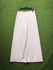 Vintage Bell Bottom Pants Womens 4 Wide Leg High Rise Pink Flare 70s Fits 26x28