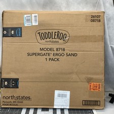 Toddleroo by North States Supergate Ergo Child Gate, Baby Gate for Stairs NEW