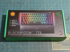 New Razer Blackwidow V4 75% Hot-Swappable Keyboard Tactile Switches - SEALED