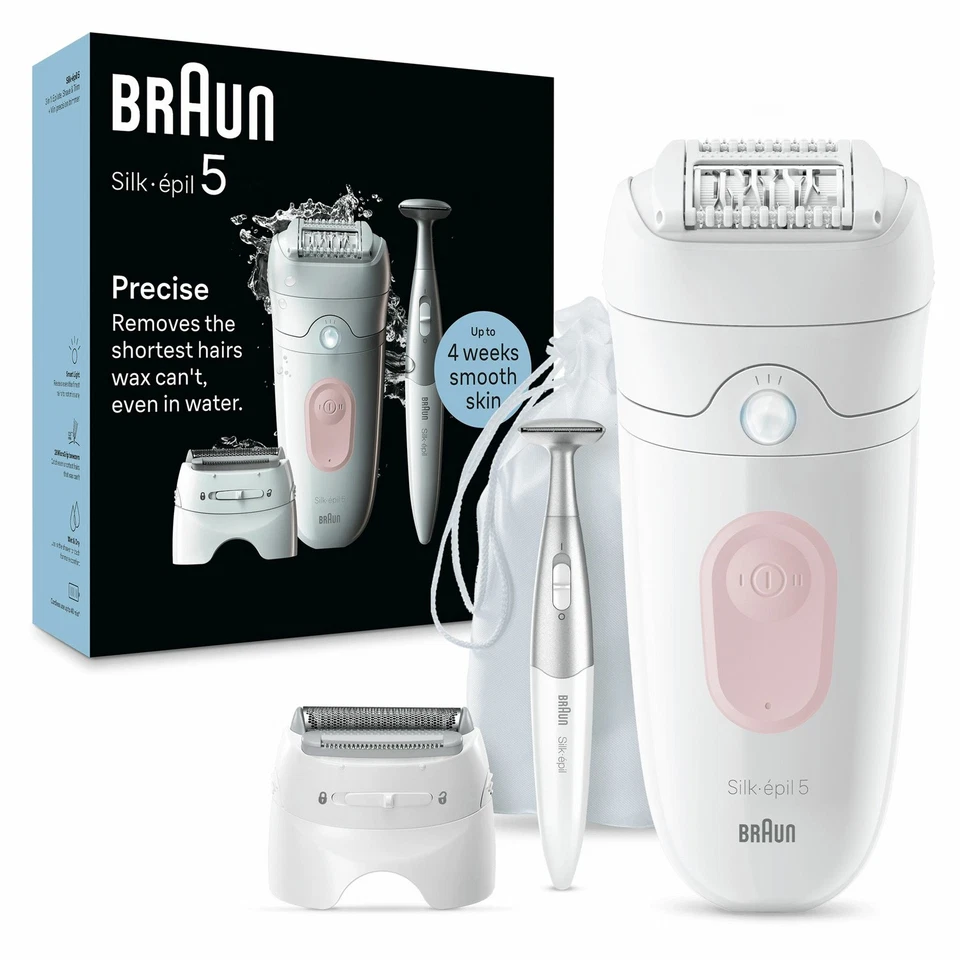 Braun Epilierer Silk-epil 5 5-230 Pink-Weiß 225007 Braun Pink - Bild 1 von 1