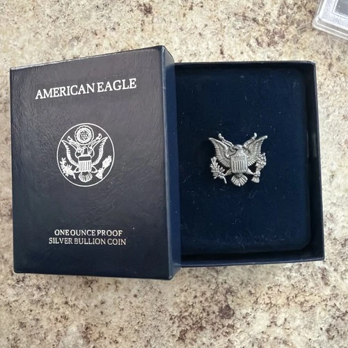 1995 P American Silver Eagle Bullion Proof $1 Coin Collectible OGP