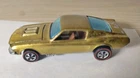 Hotwheels Redline Custom Mustang Gold Brown Interior HK Nice!