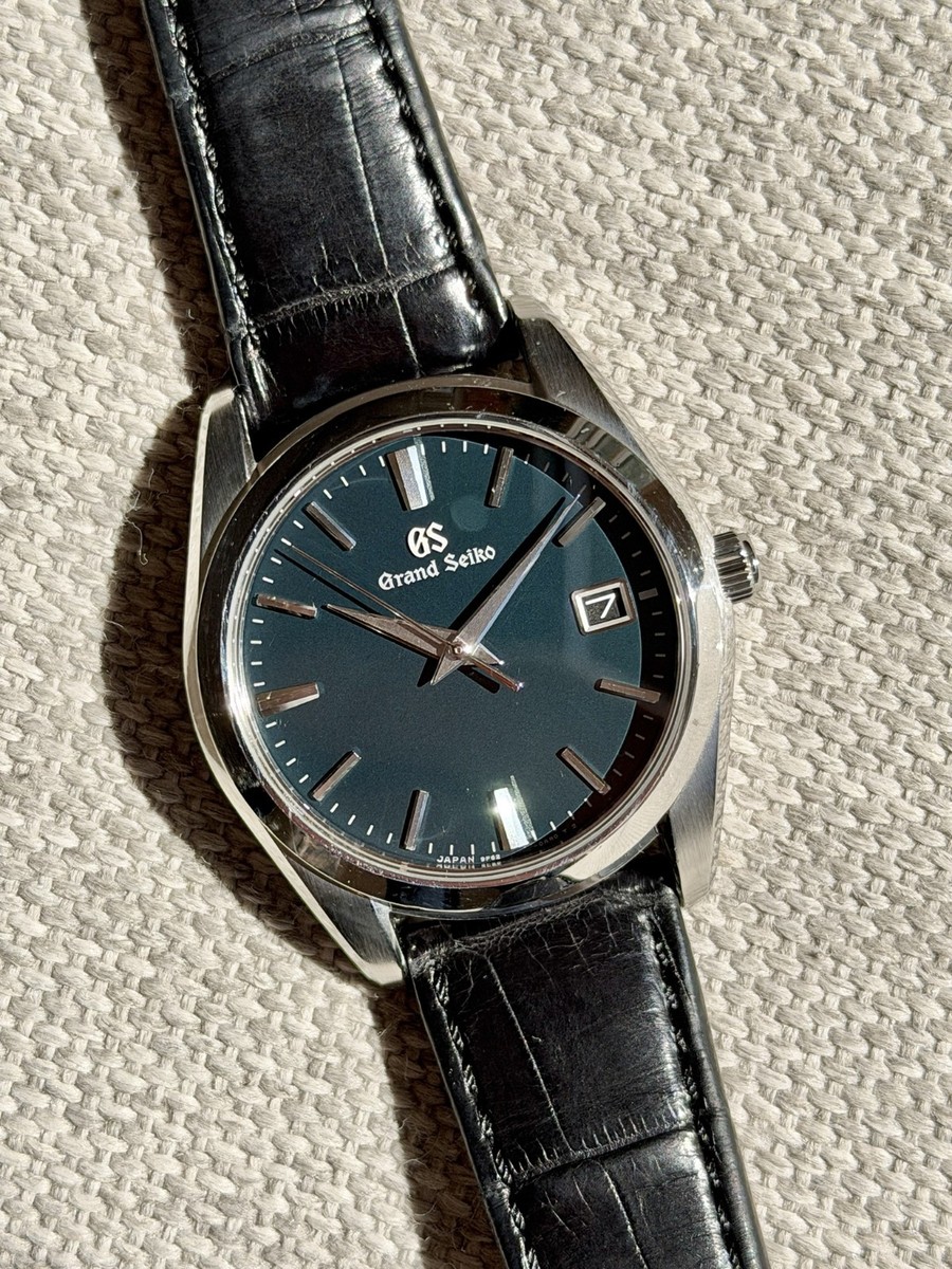 Discontinued JDM Grand Seiko SBGX297 Dark Teal Dial - GS Strap