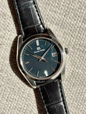 Discontinued JDM Grand Seiko SBGX297 Dark Teal Dial - GS Strap & Deployant