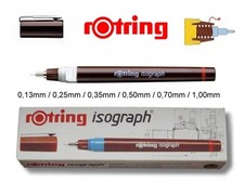 ISOGRAPH Tuschefüller von ROTRING 0,35/0,50/0,70/1,00mm