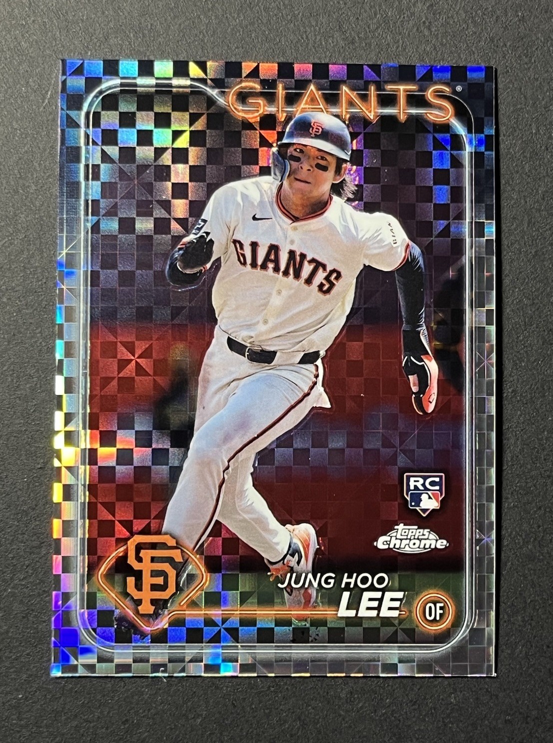 2024 Topps Chrome - Jung-Hoo Lee #201 X-Fractor (RC)