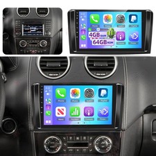 4+64GB Carplay F&uuml;r Mercedes Benz W164 GL320 ML350 X164 Android 15 Autoradio Navi