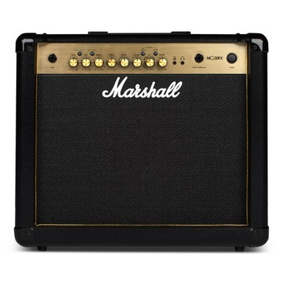 Guitar Combo Amp 30W 1x10 Marshall M-MG30GFX-U Black Amps Gold