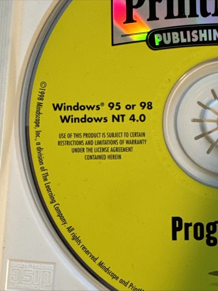 Printmaster Desktop Publishing Art Suite 7.0 Complete Software CD ROM Windows 95 - Image 3 of 4