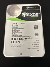 SEAGATE EXOS X20 ST20000NM002D 20TB SAS Internal 3.5” 7500 RPM Disk Drive ZVTH8L