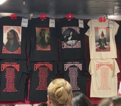 Hot! Florence And The Machine Everybody Scream Tour 2026 Shirt 2 Sided Merch