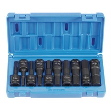 Grey Pneumatic 1/2" Drive 10 Piece Metric Hex Driver Set
