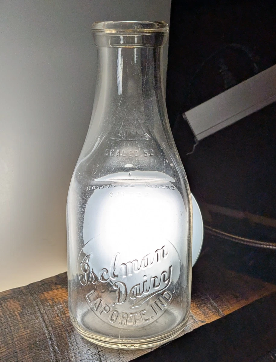 Ind Milk Bottle In Collectible Milk Bottles (1900-Now) for sale | eBay