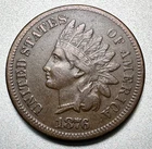 1876  INDIAN CENT  VF/XF   BETTER DATE  #2197