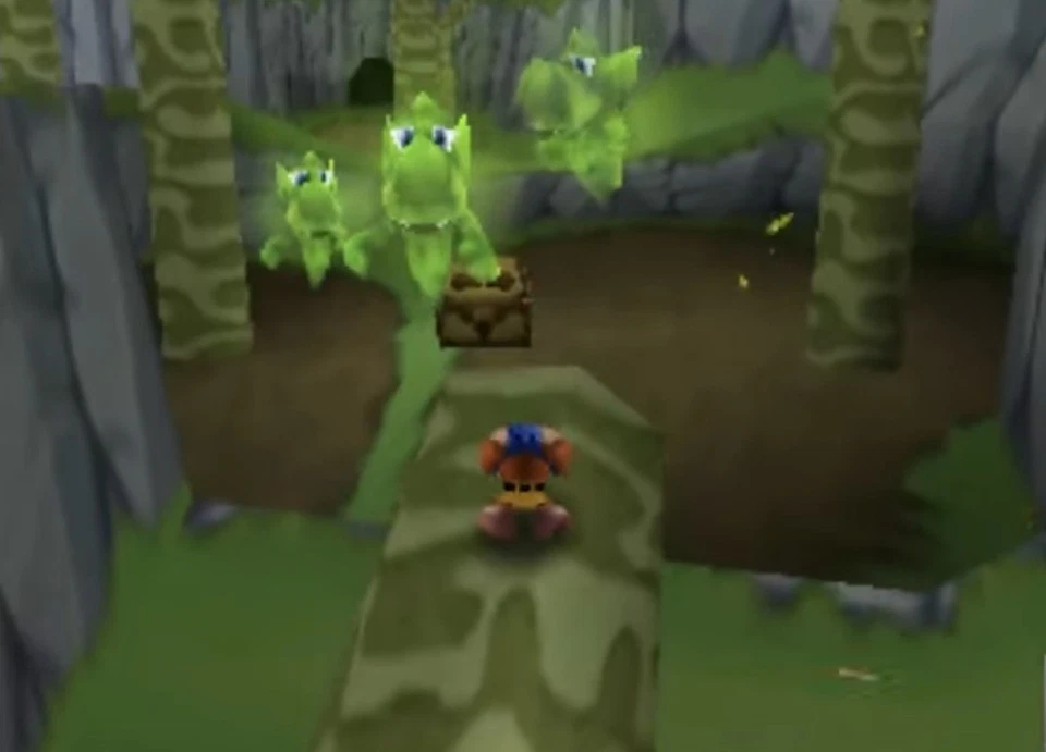 THE BEAR WAKER Banjo-Kazooie N64 Physical Cartridge Hack. NTSC. Wind WAKER mod - Image 3 of 4