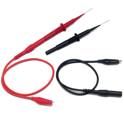 AideTek sharp hard stainless steel needle test leads for FLUKE meter P1040set