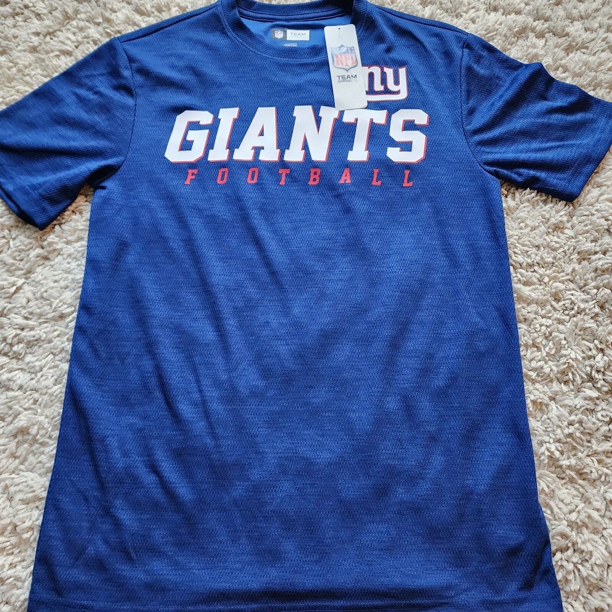 New York Giants: T-Shirt, Size Mens Small, Color Blue, NWT | eBay