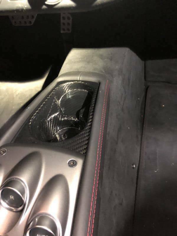 Ferrari 458 Italia 10-15 Carbon Fiber Center Console Drink Holder Replacement