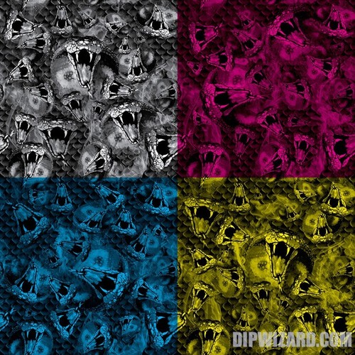 Cobra SCHLANGE WASSERTRANSFER FILM HYDROGRAPHISCH HYDROAKTIVATOR DIP COMBO KIT MY FS - Bild 3 von 7