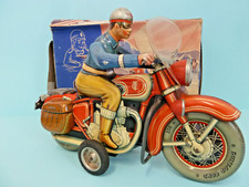 Tipp Co Motorrad 598 Schwungrad Antrieb Blech litho original Karton selten TOP