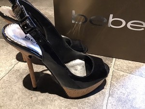 bebe cork heels