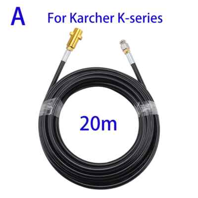 Sewer Drain Water Cleaning Hose Sewage Pipe Blockage Clogging hose Cord Nozzle
