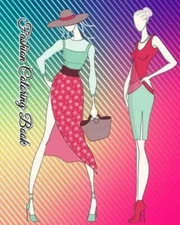 Fashion Coloring Book: An Adult Coloring Book With Fun, Easy And Relaxing C...