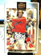 2021 RAFAEL DEVERS #1/1 TOPPS ARCHIVES SIGNATURE SIGNATUR 