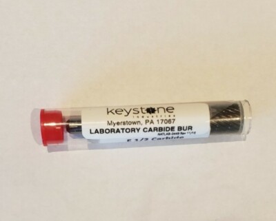 Keystone Laboratory Carbide Bur; E 1/2 Carbide; Brand new never opened 