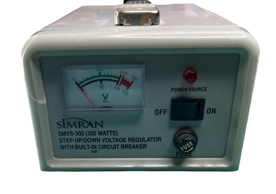 Simran SMVS300 (300 W Watts) Voltage Converter With Built In Circuit Breaker.