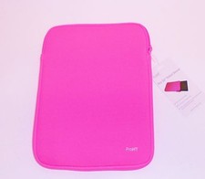 NEW PROHT INLAND 10"  NEON PINK NEOPRENE ZIP AROUND TABLET SLEEVE,COVER