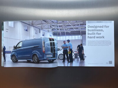 2018- Ford Transit Custom Brochure – Sport, Limited, Trend, Base