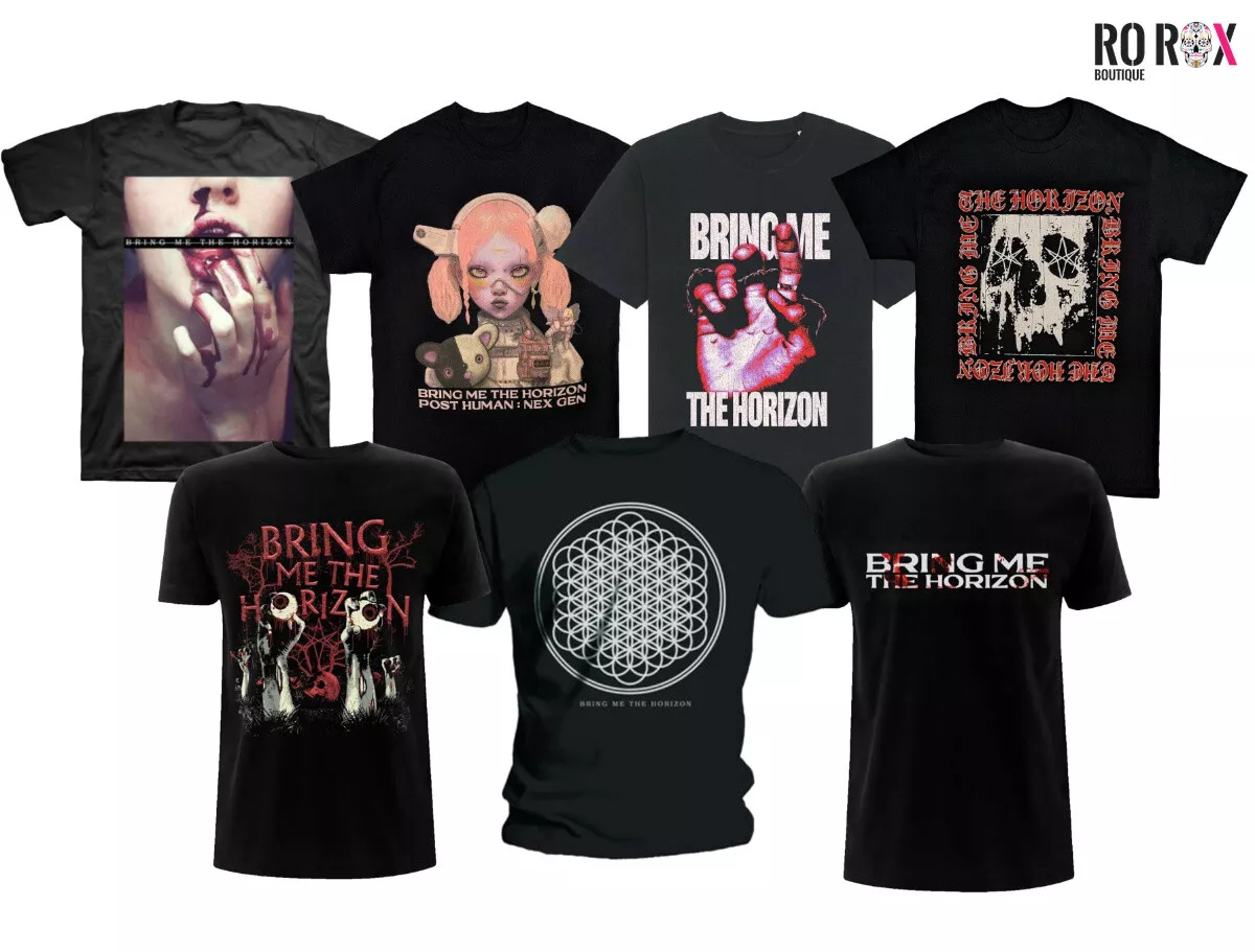 Bring Me The Horizon Official T-shirt Band Merch Mens Unisex Festival Tee |  eBay