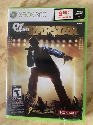microsoft xbox 360 Def Jam Rapstar