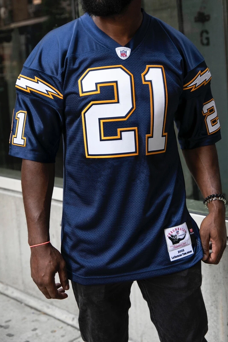 Mitchell Ness San Diego Chargers 2002 LaDainian Tomlinson AUTHENTIC Jersey