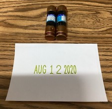 Used Lot Of 2 Littlefuse FLNR 60 250VAC Class RK5 Time Delay Dual Element Fuse