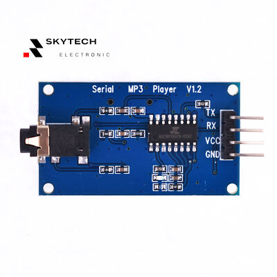 YX6300 UART Control Serial MP3 Music Player Module For Arduino/AVR/ARM ...