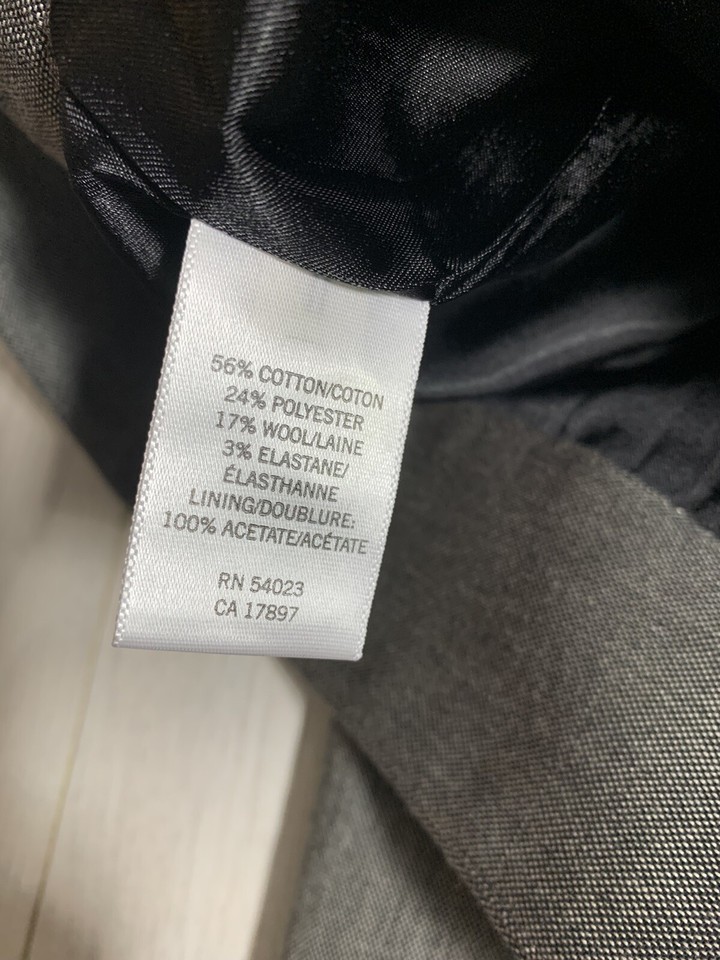 Banana Republic Gray Side Pocket Pencil Above Knee Length Skirt Sz 0 eBay