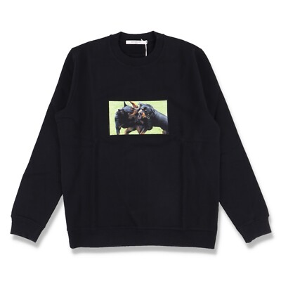 Crew Neck Givenchy Pullover Givenchy- Destroyed Logo Crewneck