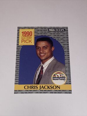 CHRIS JACKSON 1990 NBA HOOPS BASKETBALL CARD # 392 | eBay