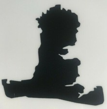 Vinyl Hayling Island Silhouette Outline Decal Sticker - Lots of colours/sizes